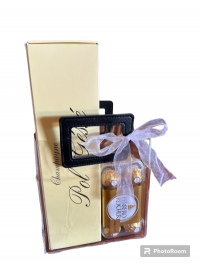 Hamper Champagne and Chocolates - A special gift for a special person.  French Champagne and Box of Chocolates