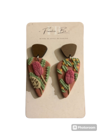 Earrings Australian Flora - Hand made and beautifully made earrings created by a very talented artist . A perfect keepsake addition to your flowers .