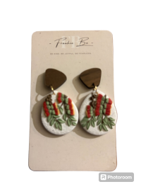 Earrings Australian Flora - Beautifully handmade bespoke earrings made by a very talented artist. Perfect add on gift with your flowers .